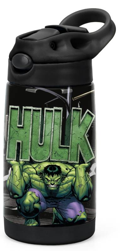 Garrafa Aço Inox Luxcel Hulk Verdde Gf56156ag