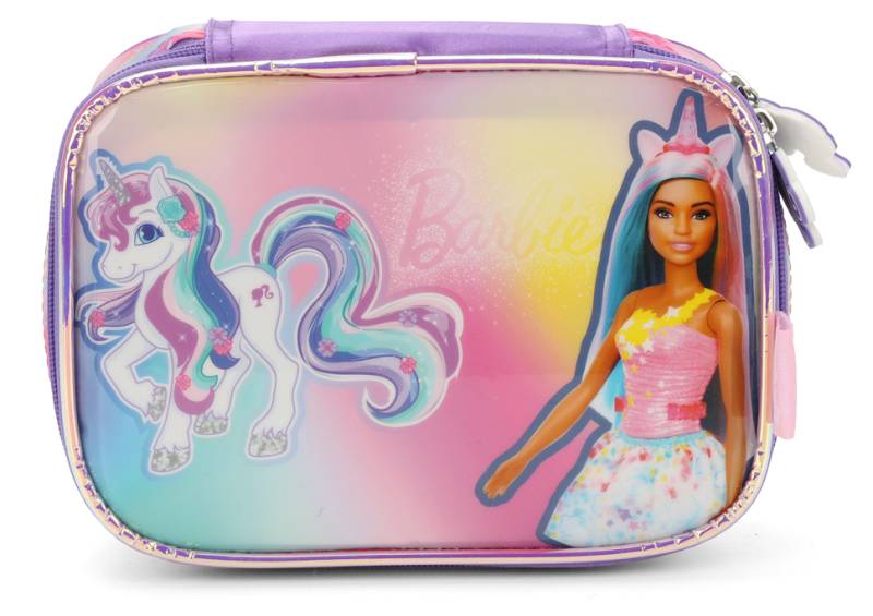 Estojo Luxcel Barbie Box Lilás Ei39984bb