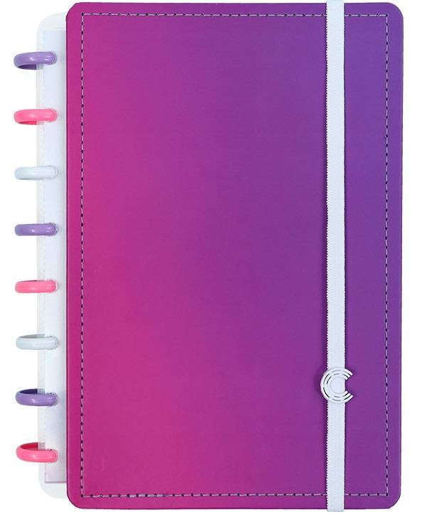 Caderno Inteligente A5 80 Folhas Ultraviolet Cia52111