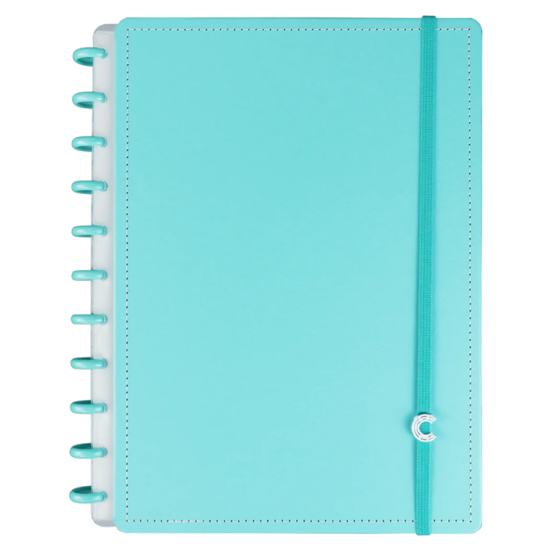 Caderno Inteligente  80Folha All Aquamarine Cigd4137