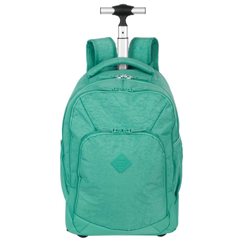 Mochila Carrinho Sestini Rolling Crinkle Verde Jade 2 Rodas 75710-73