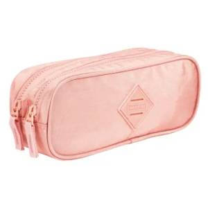 Estojo Sestini Metálico Rosa 2 Fechos 75791-08