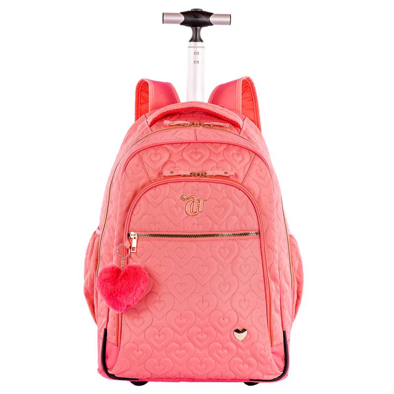 Mochila Carrinho Sestini Capricho Crush Pêssego 75894-62