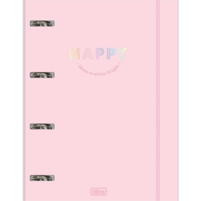 Fichário Happy Cartonado 48 Folhas - Tilibra