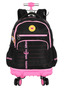 Mochila Carrinho Luxcel Up4you Preta MC49592UP