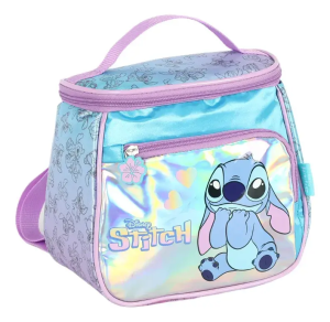 Lancheira Feminina Térmica Stitch Azul Luxcel La42413sc