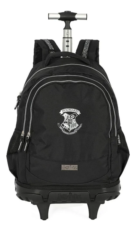 Mochila Carrinho Luxcel Harry Potter Preta MC49752HP