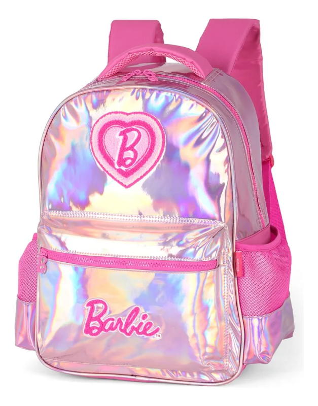 Mochila Feminina Barbie Rosa Luxcel Is42721bb