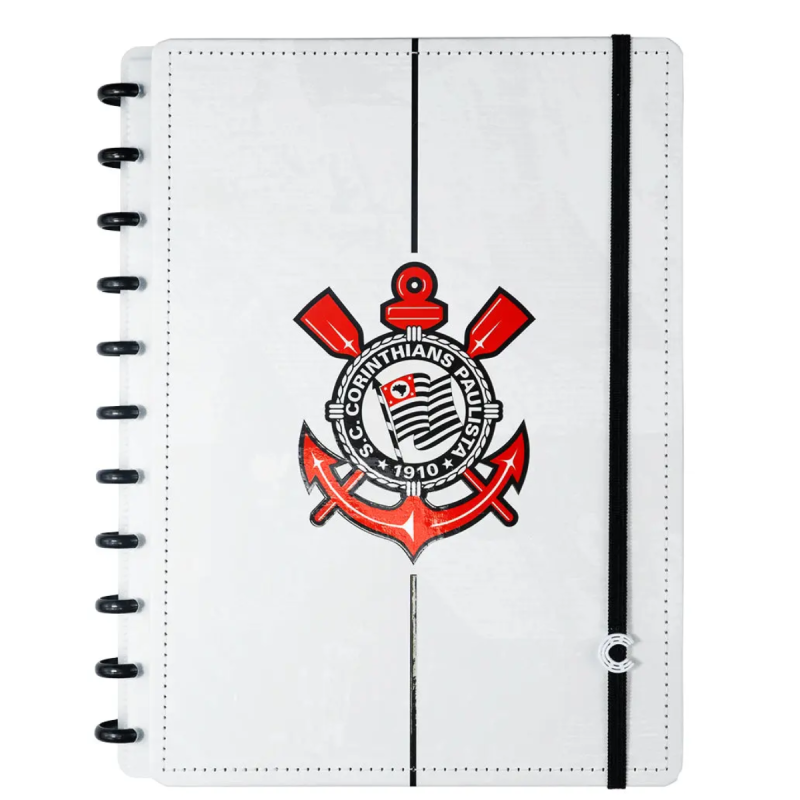 Caderno Inteligente 80Folhas Corinthians  Cigd4153