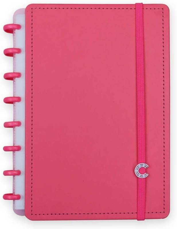 Caderno Inteligente A5 80 Folhas All Pink Cia52103 1