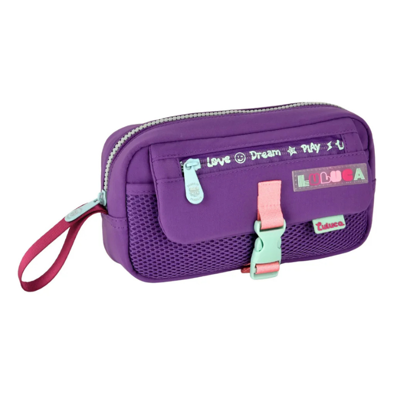 Estojo Clio Luluca Lu24604 ROXO