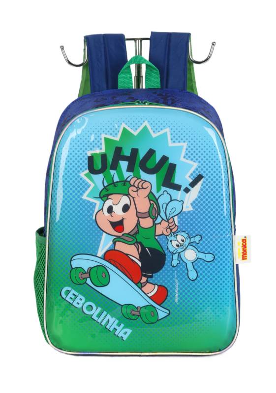 Mochila Luxcel Cebolinha Verde Is41321mn