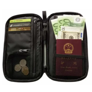 Porta Documento Cartão Passaporte Viagem Santino Original