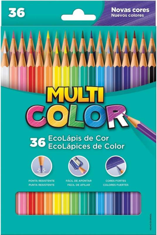 Lápis Cor Faber Multicolor 36 Cores 113600n