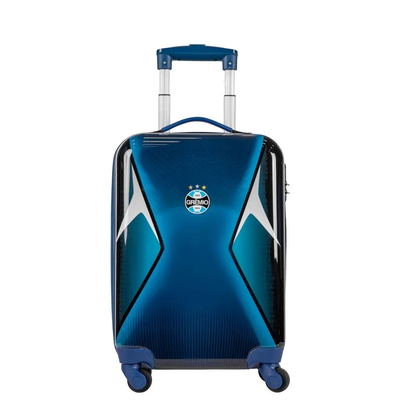 Mala De Viagem Bordo Com Rodas 360° Pc Gremio - Azul Escuro
