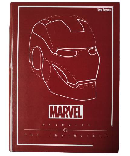 Caderno Brochura Capa Dura 80 Folhas Avengers Jandaia