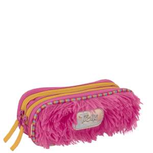 Estojo Sestini Trolls X Sisters 2 Fechos 66244-00