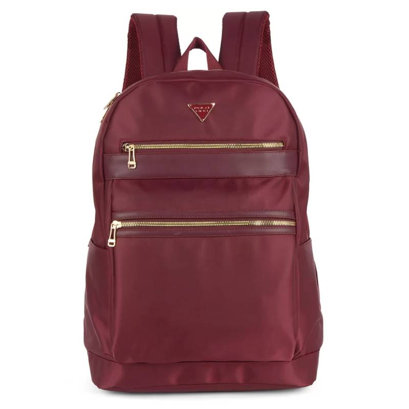 Mochila Luxcel Polo King Notebook Vinho Mn51647pk