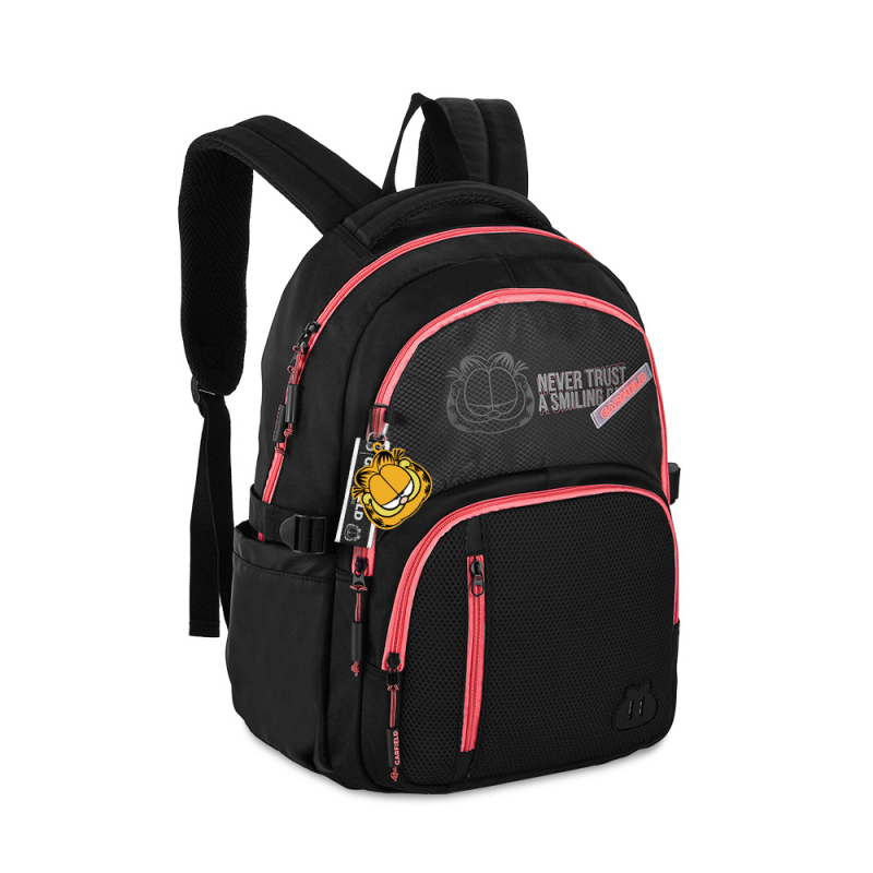 Mochila De Costas Clio Garfield Preto Gf24660