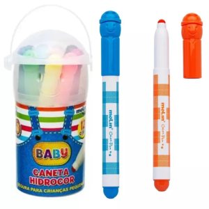 Canetinha Hidrográfica Molin 12 Cores Baby