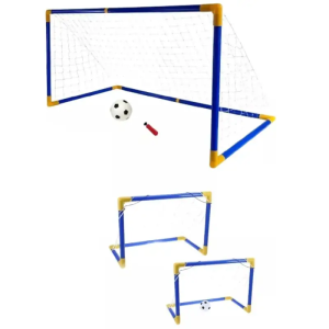 Trave Gol 2 Em 1 Futebol 2X1 Infantil Com Bola E Bomba