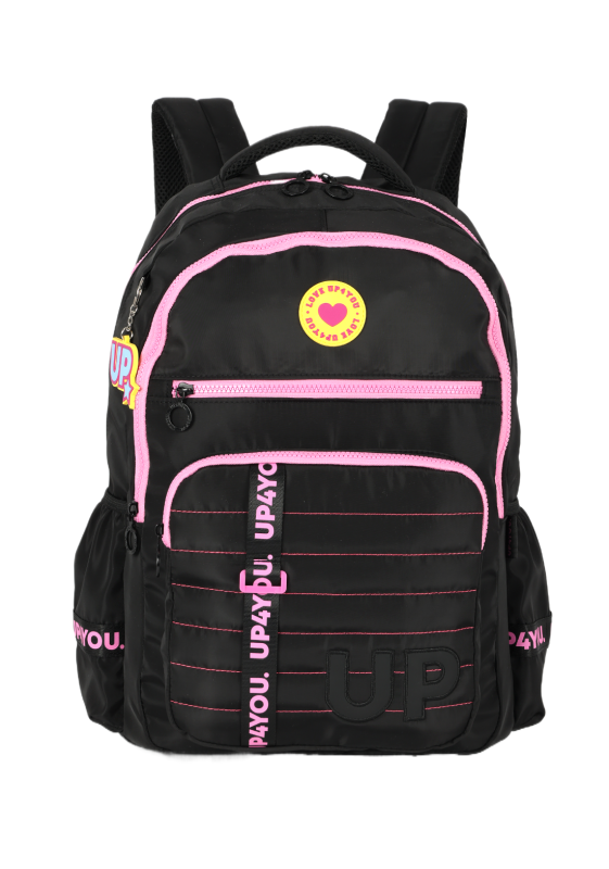 Mochila Costas Feminina Up4you Preta Luxcel Ms49591up