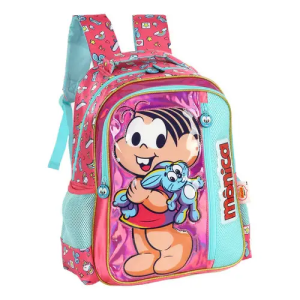Mochila Feminina Turma Da Mônica Rosa Luxcel Is42491mn