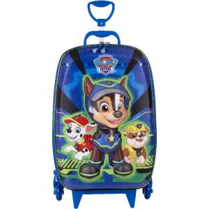 Mochila Carrinho Maxtoy Patrulha Canina Chase Spy 3D 2993