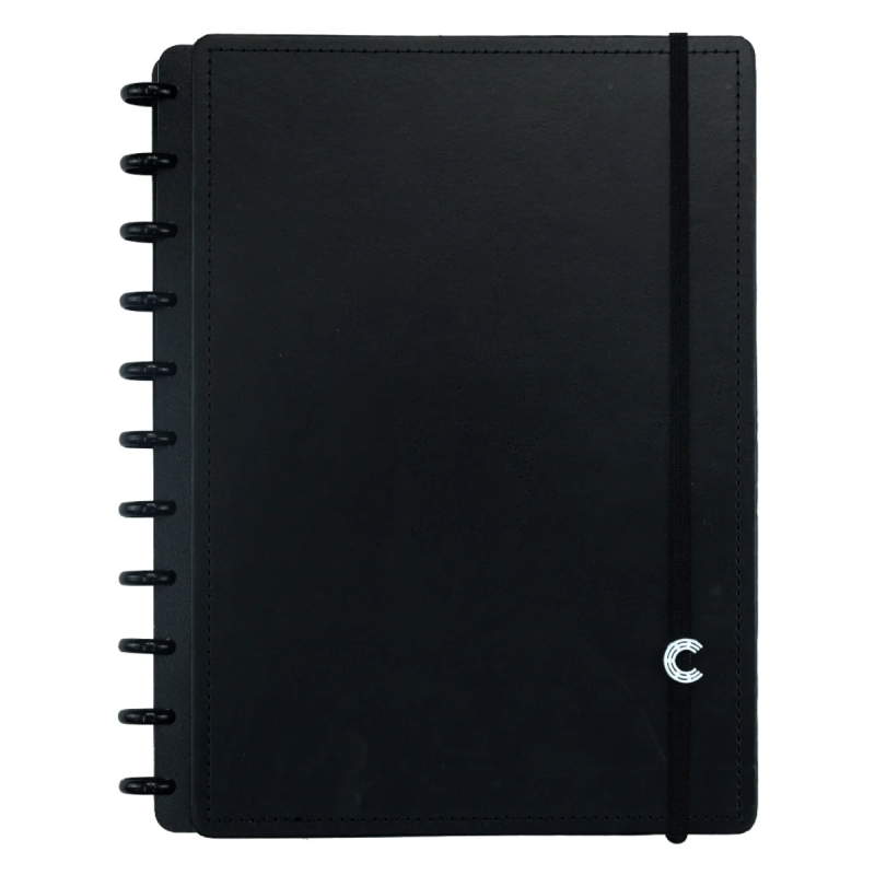 Caderno Inteligente  80Folha Black  Cigd4090