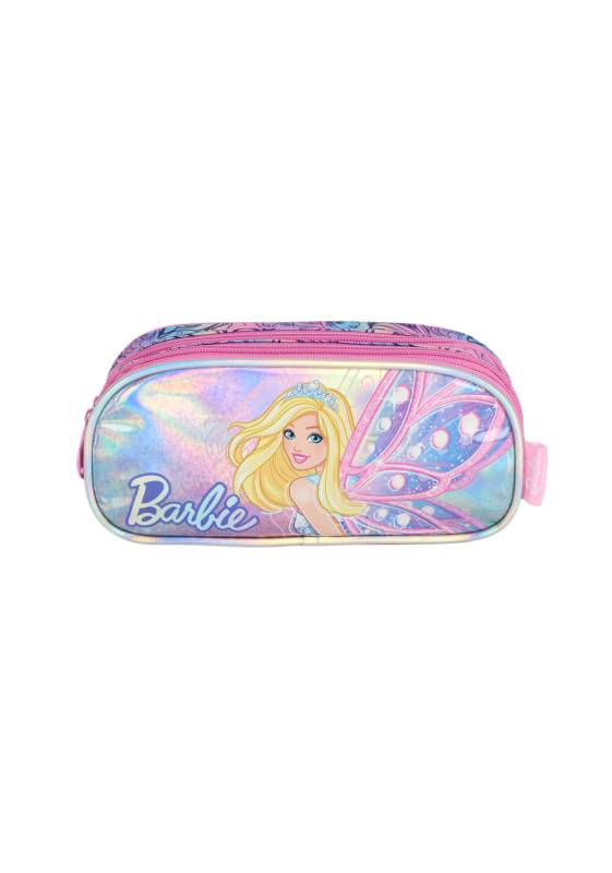 Estojo Luxcel Barbie 3Fechos Rosa Ei41465bb