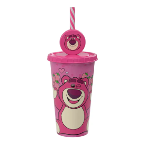 Copo Plástico Lotso C/Tampa Refri 500Ml 18144 Plasutil