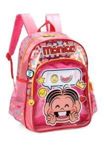 Mochila Luxcel Turma Da Monica Pink Is39721mn