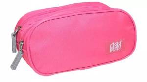 Estojo Yes Rosa 2 Fechos Es1701/es1702