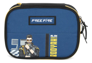 Estojo Luxcel Free Fire Box Azul ET49787FF