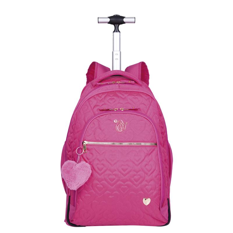 Mochila Carrinho Sestini Capricho Crush Rosa 75894-08