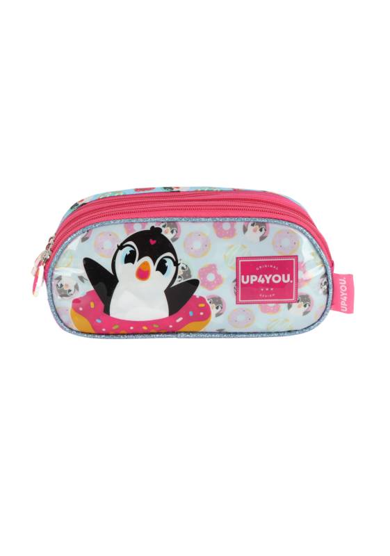 Estojo Luxcel Up4you Pinguim Verde Ei41055up