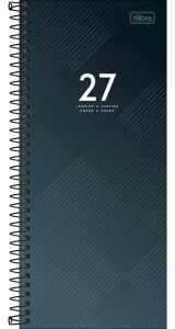 Agenda Anual Tilibra Comercial Ideale Espiral M8 2027 Sortido