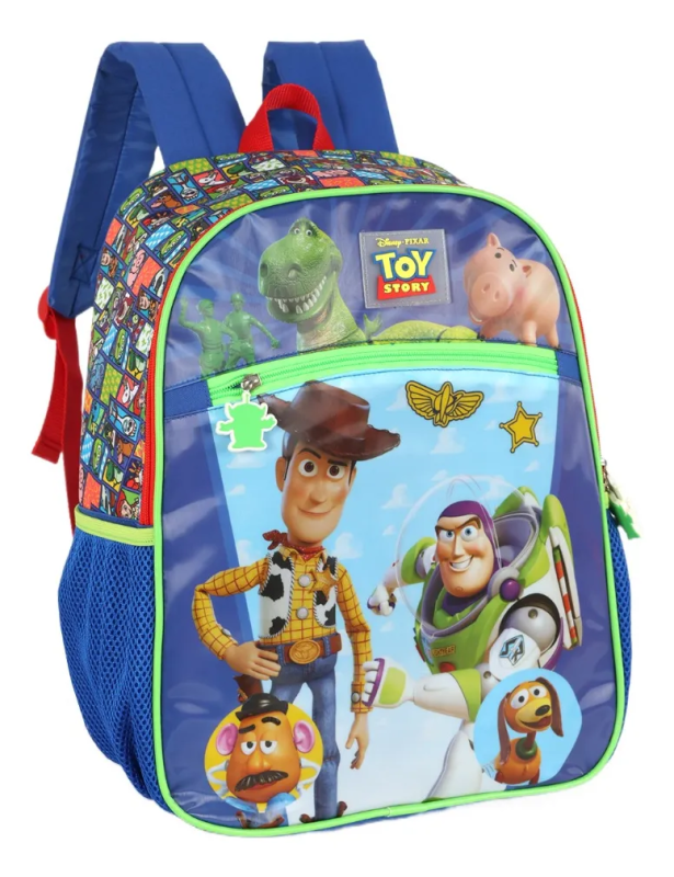 Mochila Masculina Toy Story Verde Luxcel Is42431ty
