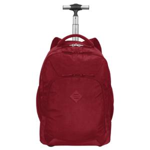 Mochila Carrinho Sestini Rolling Crinkle Vinho 2 Rodas 75710-32