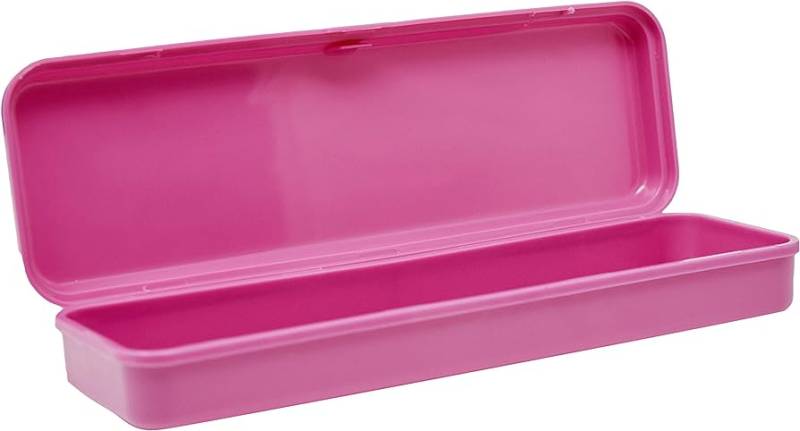 Estojo Waleu Plástico Plus Neon Rosa 10080017