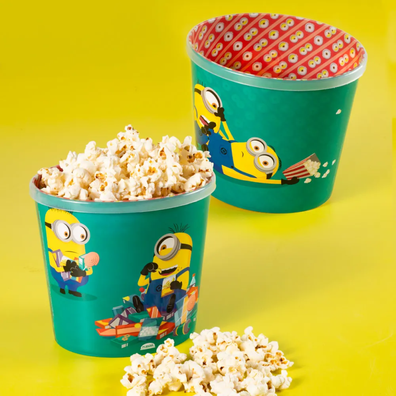 Pipoqueira Super Minions 2,1 L Balde Pipoca 