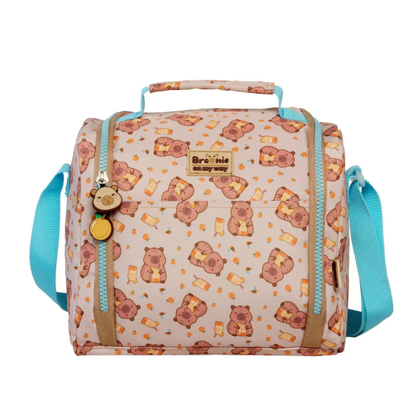 Lancheira Feminina Térmica Capivara Brownie 15864