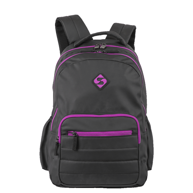 Mochila Sestini College Hydroblock Preto E Roxo 76251-47