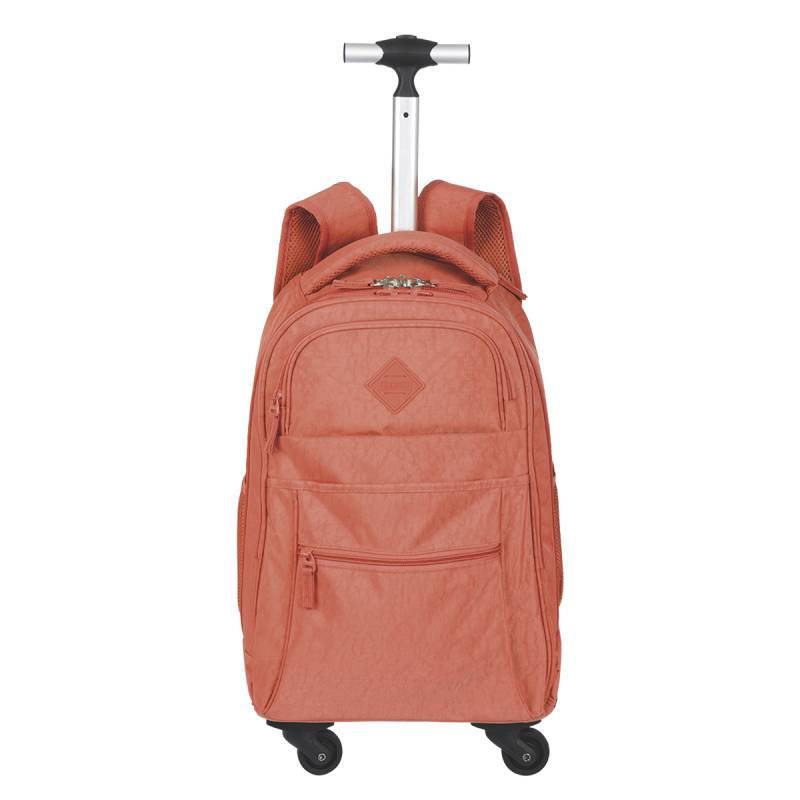 Mochila Carrinho Sestini Rolling Crinkle Apricot 4 Rodas 75498-35