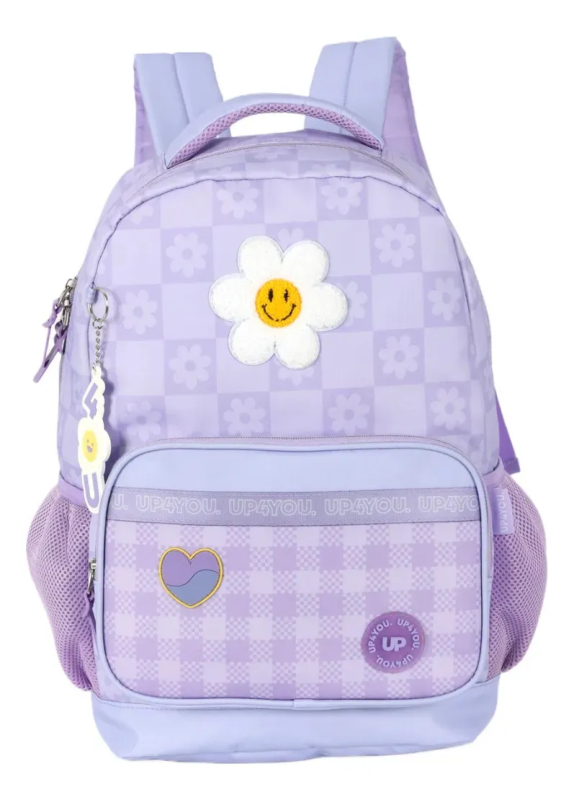 Mochila Costas Feminina Up4you Roxo Luxcel Ms49551up