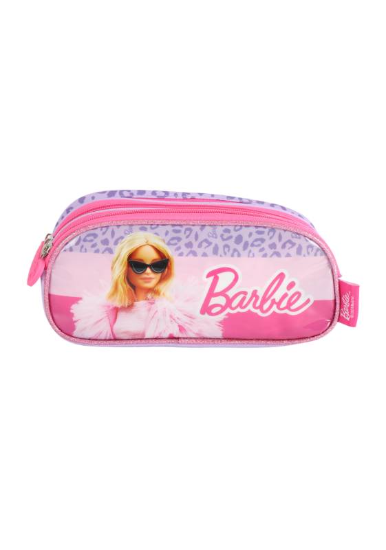 Estojo Luxcel Barbie 3 Fechos Ei41445bb violeta