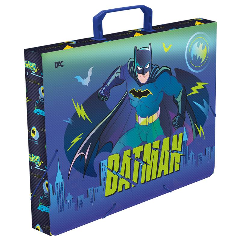 Maleta Escolar Infantil Batman Dac 40mm 4248