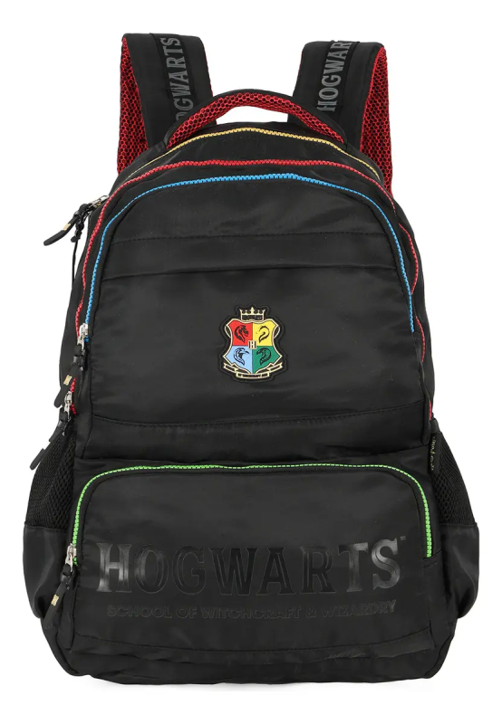 Mochila Costas Escolar Notebook Harry Potter Luxcel Preto Ms49761hp
