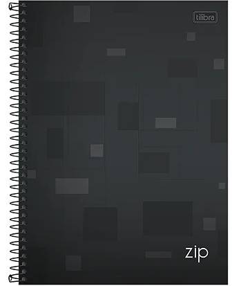 Caderno Universitário 10 Matérias 160 Folhas Zip Tilibra