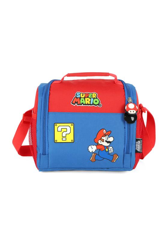 Lancheira Luxcel Termica Super Mario Azul La47563mo